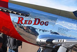 North American P-51D Mustang N514RP Red Dog, Copperstate Fly-in, October 23, 2010